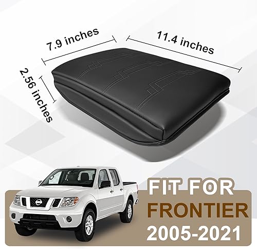 Miniatura 30 de Muslogy Funda de consola central compatible con Honda Pilot 2023 2024 2025, 2024 2025 2026 Ridgeline/Passport Accesorios para apoyabrazos, tapa