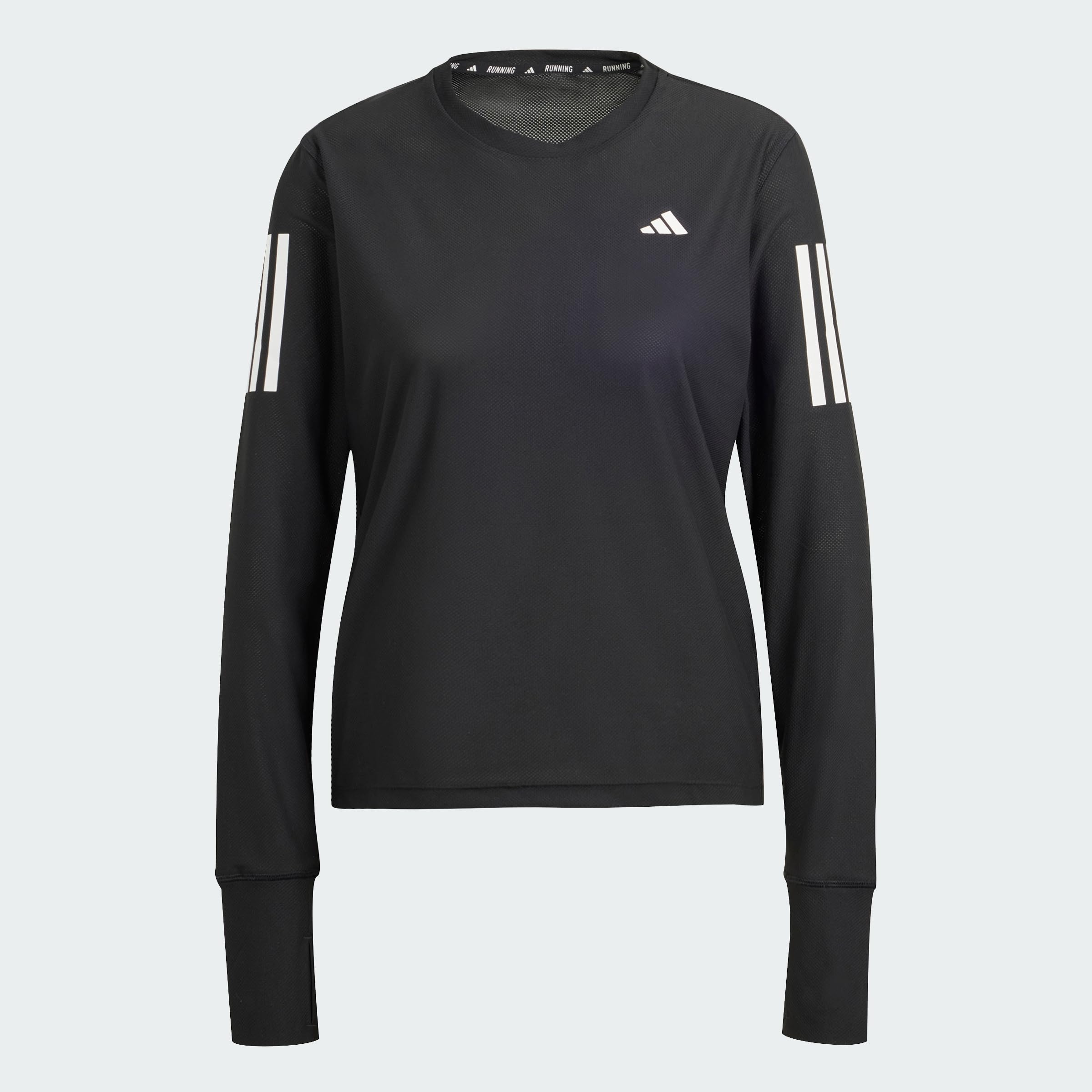 adidas Mujeres Own The Run Longsleeve Laufbekleidung Camiseta De Manga Larga White - Blanco