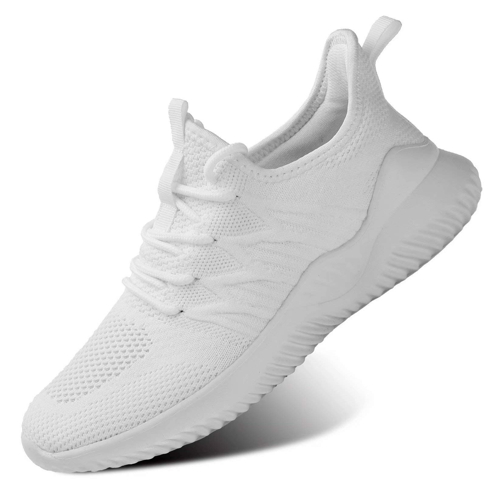Womens Ladies Walking Running Shoes Slip On Lightweight Casual Tennis Sneakers Clothes Shoes-image-41