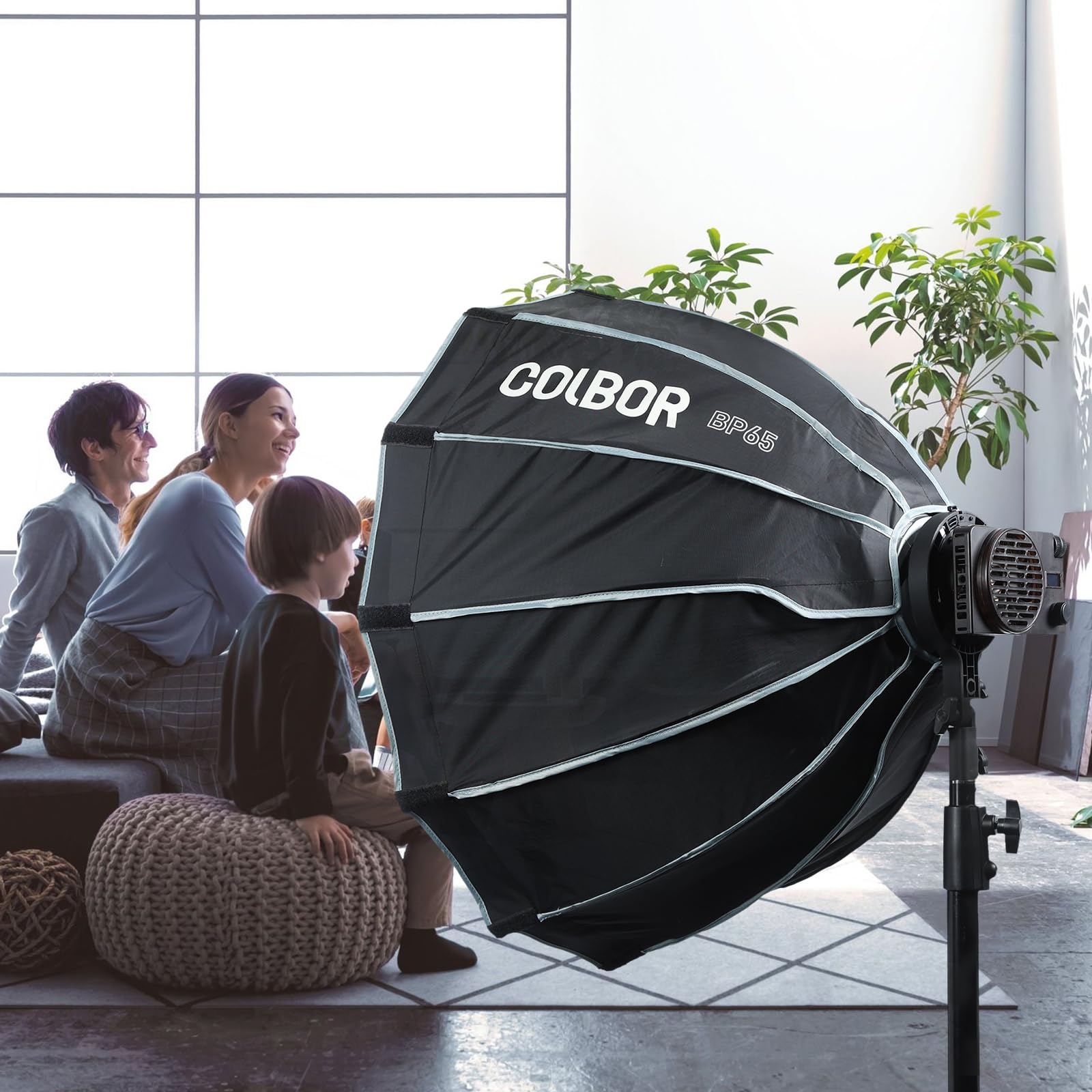 COLBOR MAR Adaptateur pour COLBOR W100/W60 de Monture C à Bowens Mount