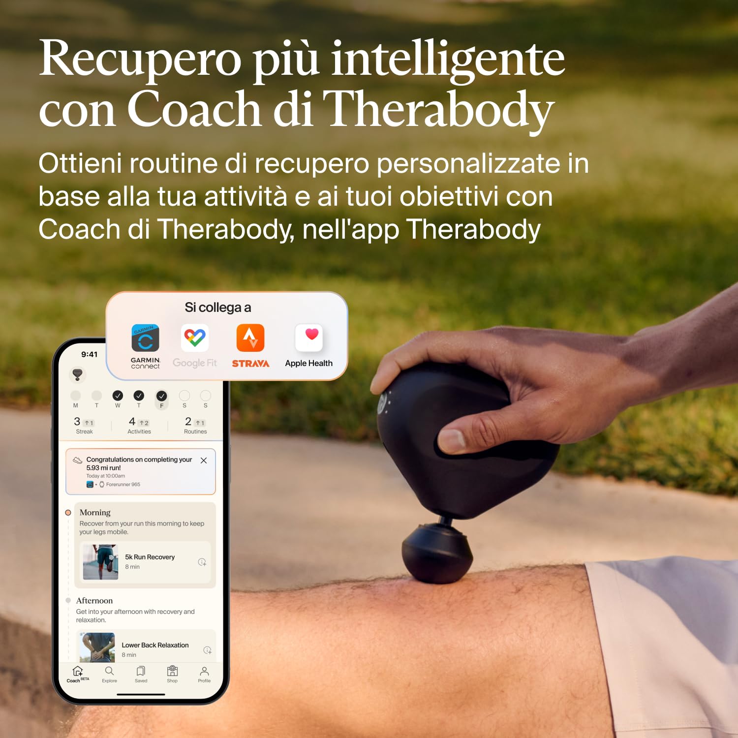 Theragun Mini di Therabody (3ª generazione) – Pistola massaggiante ultra portatile, ideale per i viaggi e per alleviare dolori e tensioni in modo rapido ed efficace ovunque tu sia – Nero