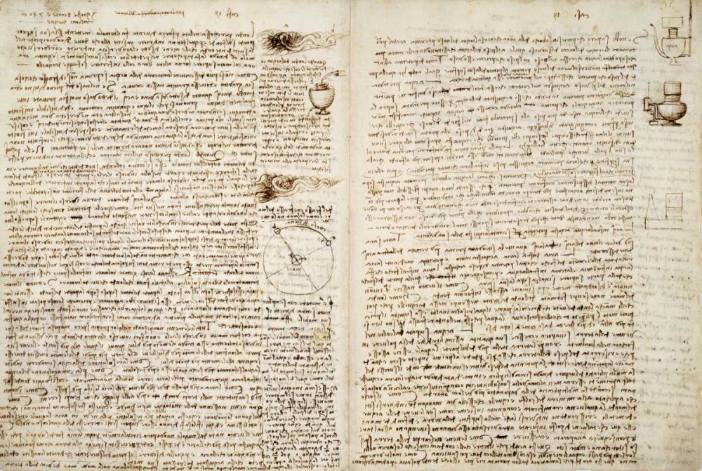 Toile Codex de Vinci encadrée : sublimer le design de votre salon