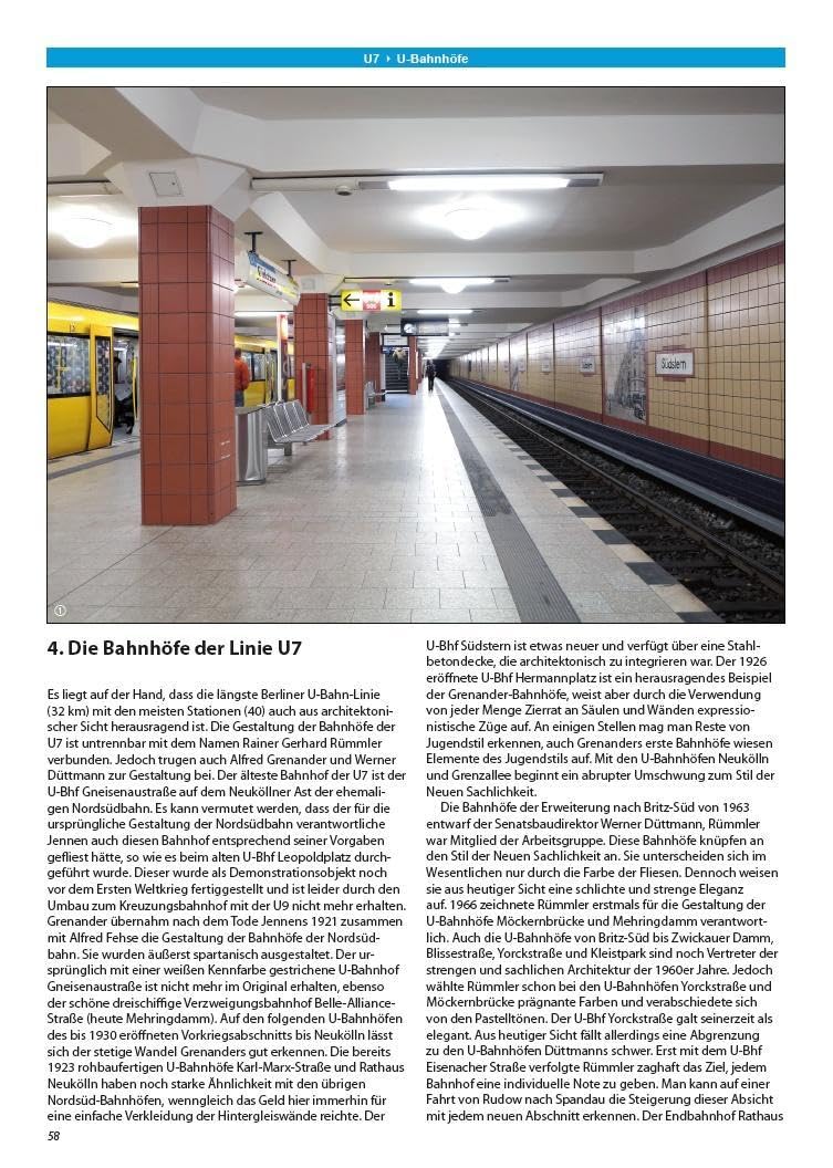 Berliner U-Bahn-Linien: U7: Quer durch den Westen
