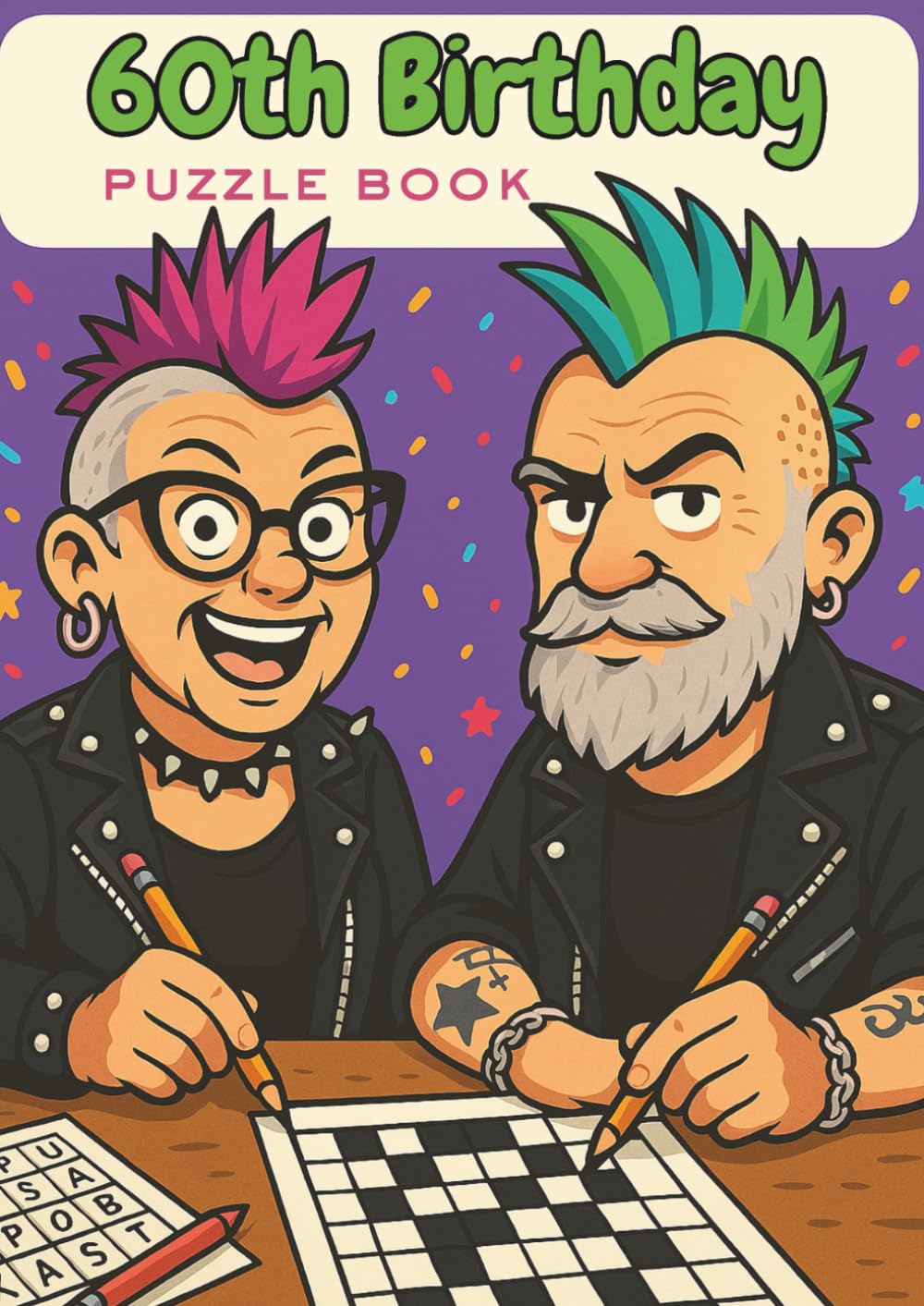 60th Birthday Puzzle Book: Word Searches, Crosswords, Sudoku, Riddles & Colouring Pages to Celebrate a Milestone with Fun and Laughter (Milestone Moments)