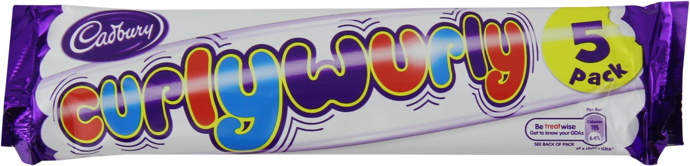 CadburyCurly Wurly 5 Bars (Pack of 7, Total 35 Bars)