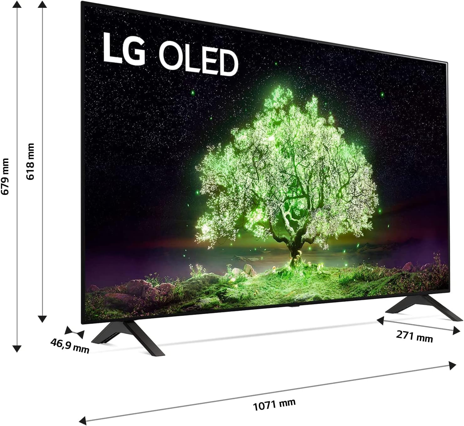 LG OLED65A16LA Smart TV 4K 65, TV OLED Serie A1 2021, Processore α7 Gen4, Dolby Vision IQ, Wi-Fi, webOS 6.0, FILMMAKER MODE, Game Optimizer, Google Assistant e Alexa Integrati, Telecomando Puntatore LG OLED65A16LA Smart TV 4K 65, TV OLED Serie A1 2021, Processore α7 Gen4, Dolby Vision IQ, Wi-Fi, webOS 6.0, FILMMAKER MODE, Game Optimizer, Google Assistant e Alexa Integrati, Telecomando Puntatore