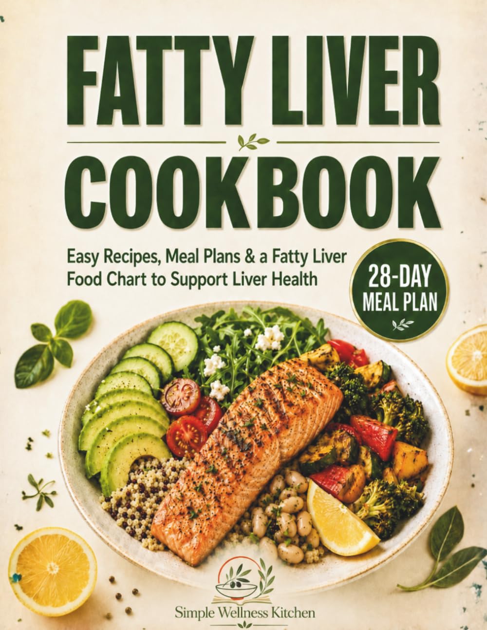 Fatty Liver Cookbook: Easy Recipes, Meal Plans & a Fatty Liver Food Chart to Support Liver Health