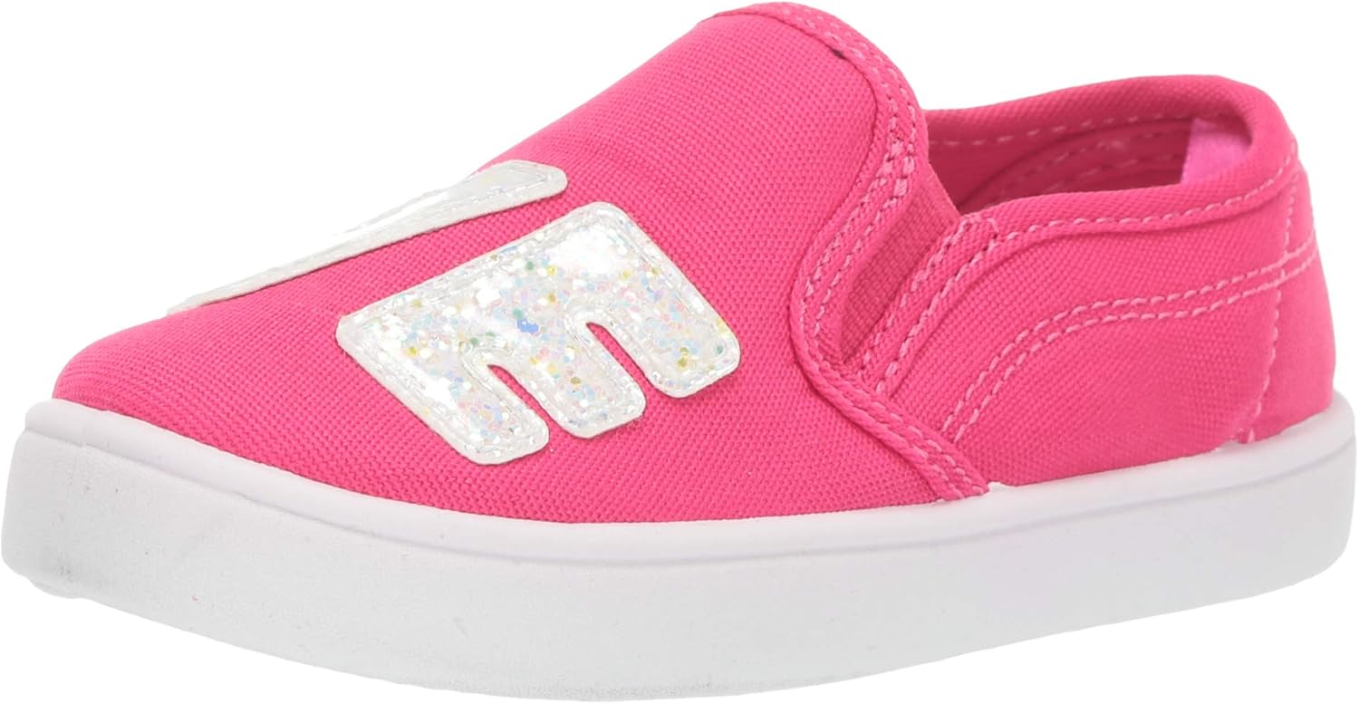Carter's Girl's Tween10 Slip-on Shoe, Pink, 5 M US Toddler