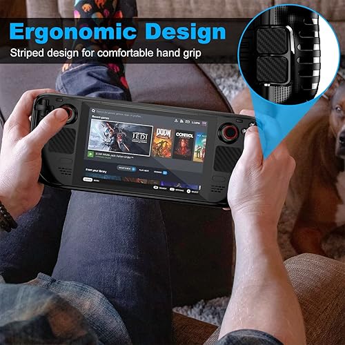 Miniatura 3 de Funda protectora compatible con accesorios de cubierta de vapor protector de cubierta suave de poliuretano termoplástico Sirabe con agarres para el