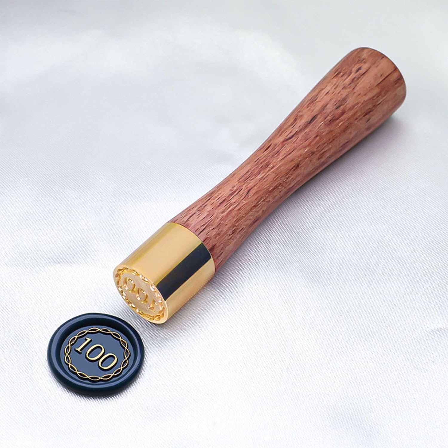 Number Wax Seal Stamp Set - 9Pcs Mini Arabic Numeral 1-9 Sealing Wax Stamps,0.59 inch/15mm Brass Head Stamp for Envelope Letters, Handmade Ideas,Glass Bottle Seals
