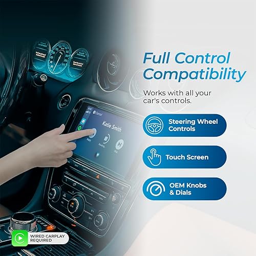 Miniatura 5 de AutoSky Adaptador inalámbrico CarPlay 2025 Pro Edition - Adaptador inalámbrico CarPlay más rápido y compacto de fábrica con cable CarPlay Cars -