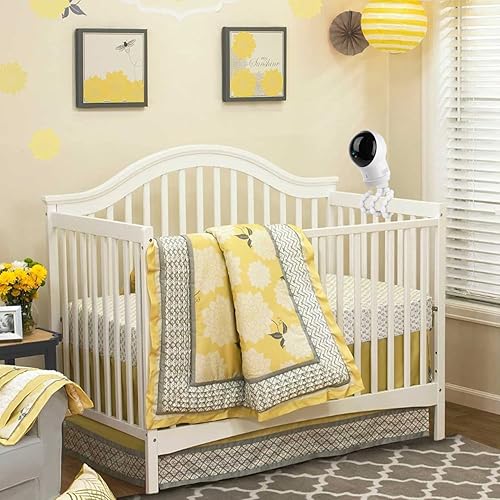 Miniatura 3 de Soporte de monitor de bebé trípode para cámara de monitor de bebé Eufy, soporte flexible para monitor de bebé, soporte para cuna sin herramientas o