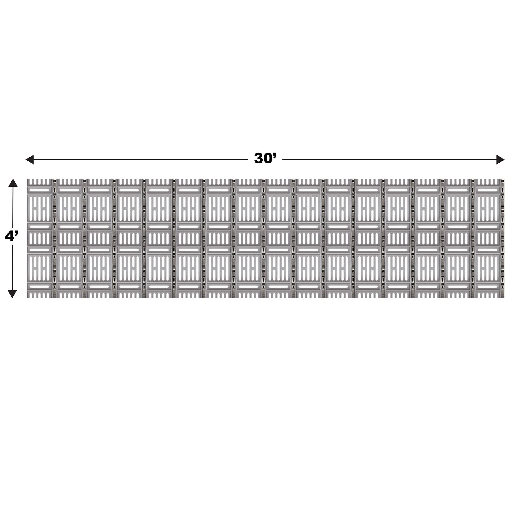 Beistle Party Supplies Space Station Backdrop, 4' x 30', Gray/Black/White - Image 2
