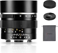 7artisans 50mm f/1.2 APS-C Manual Focus Lens for Fujifilm X-Mount: Large Aperture Prime with Built-in Hood & Dreamy Bokeh