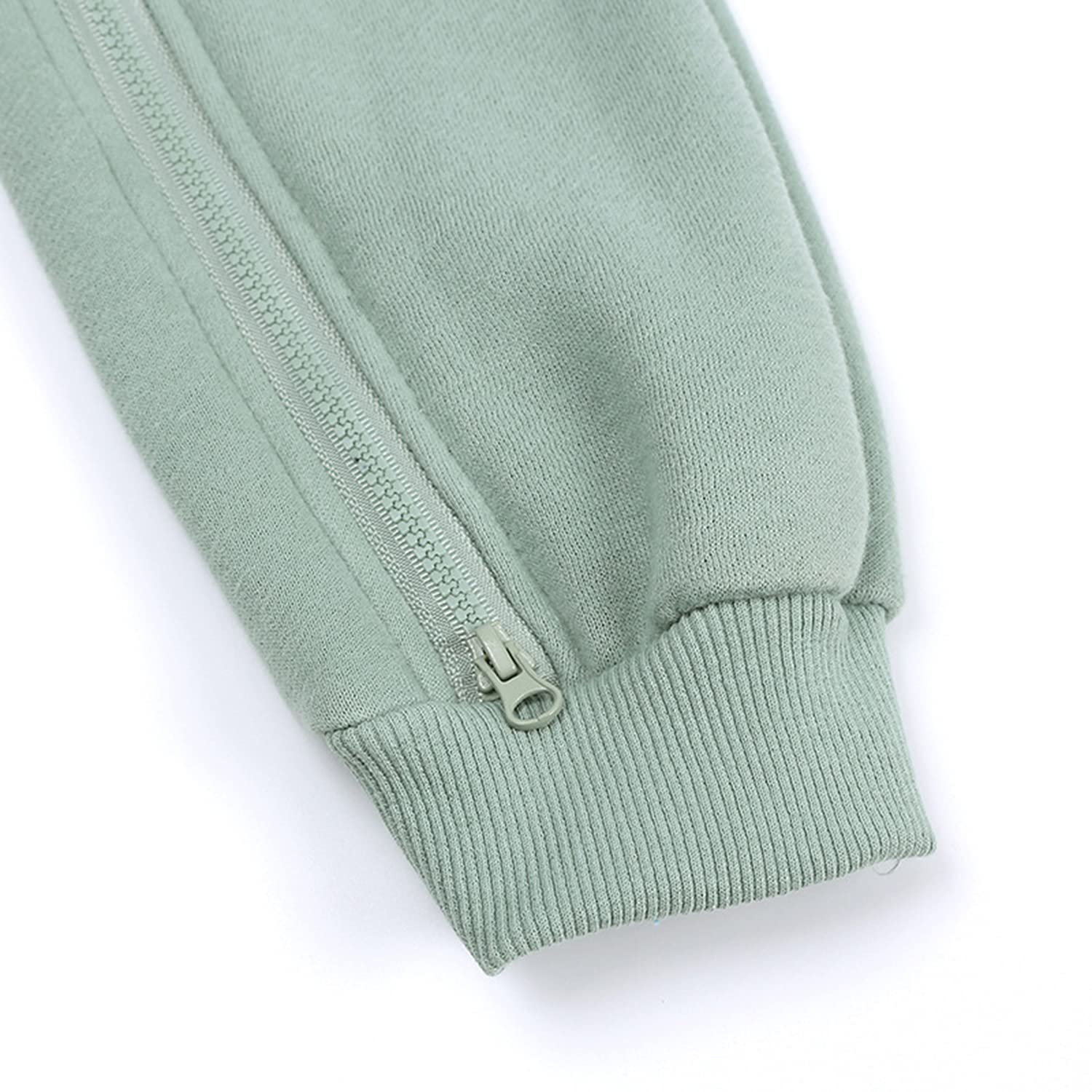 Neugeborenes Baby Junge Mädchen Kleidung Säugling Hoodie Strampler Langarm Solid Farbe Ein Stück Jumpsuit Bodysuit Outfit