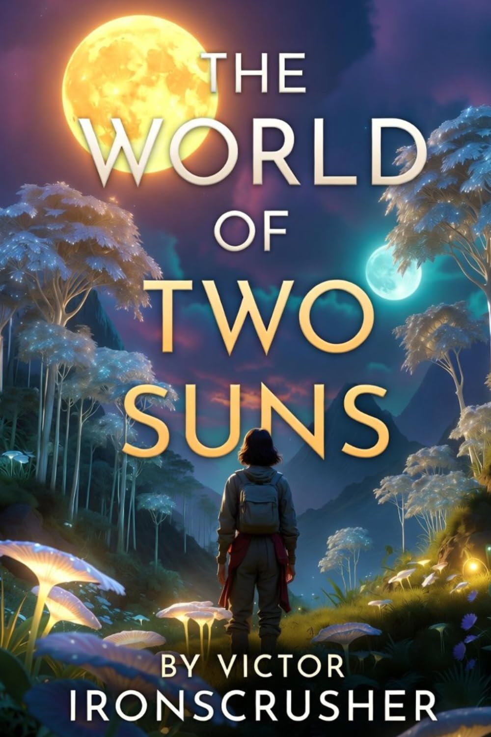 The World Of Two Suns: Un Roman de Lecture Graduée en Anglais (Niveau A1-A2)