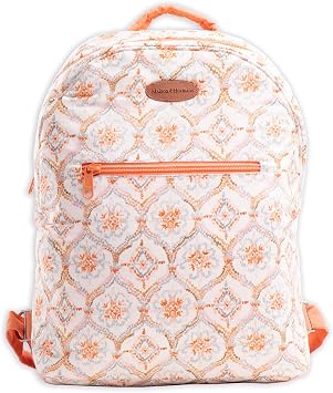 Maison d Hermine Backpack Cotton Shoulder Multipurpose Rucksack with Pouch