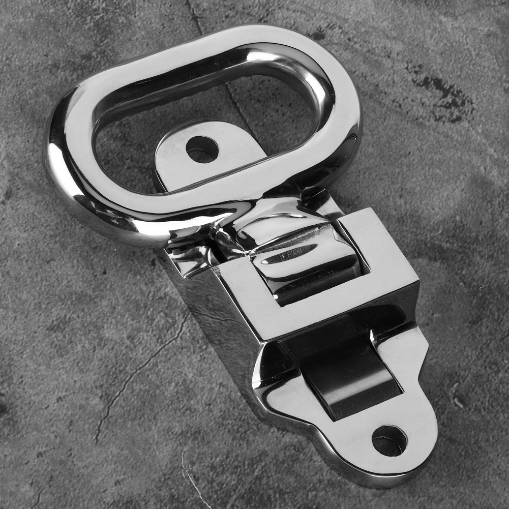 Gradino Pieghevole Marino In Acciaio Inox 316 - Per Barche E Yacht, Antiscivolo, Resistente Alla Ruggine - 7