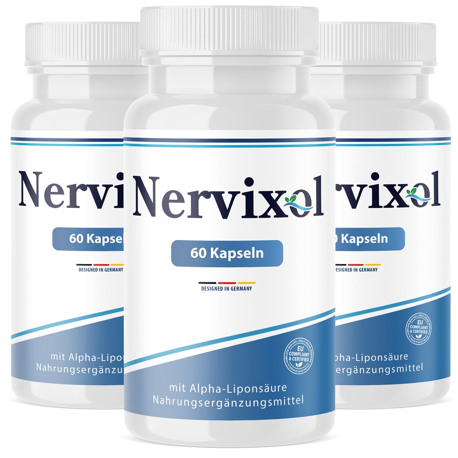 Nervixol Kapseln | Reich an Vitaminen | Einfache Anwendung | 3x60 Kapseln