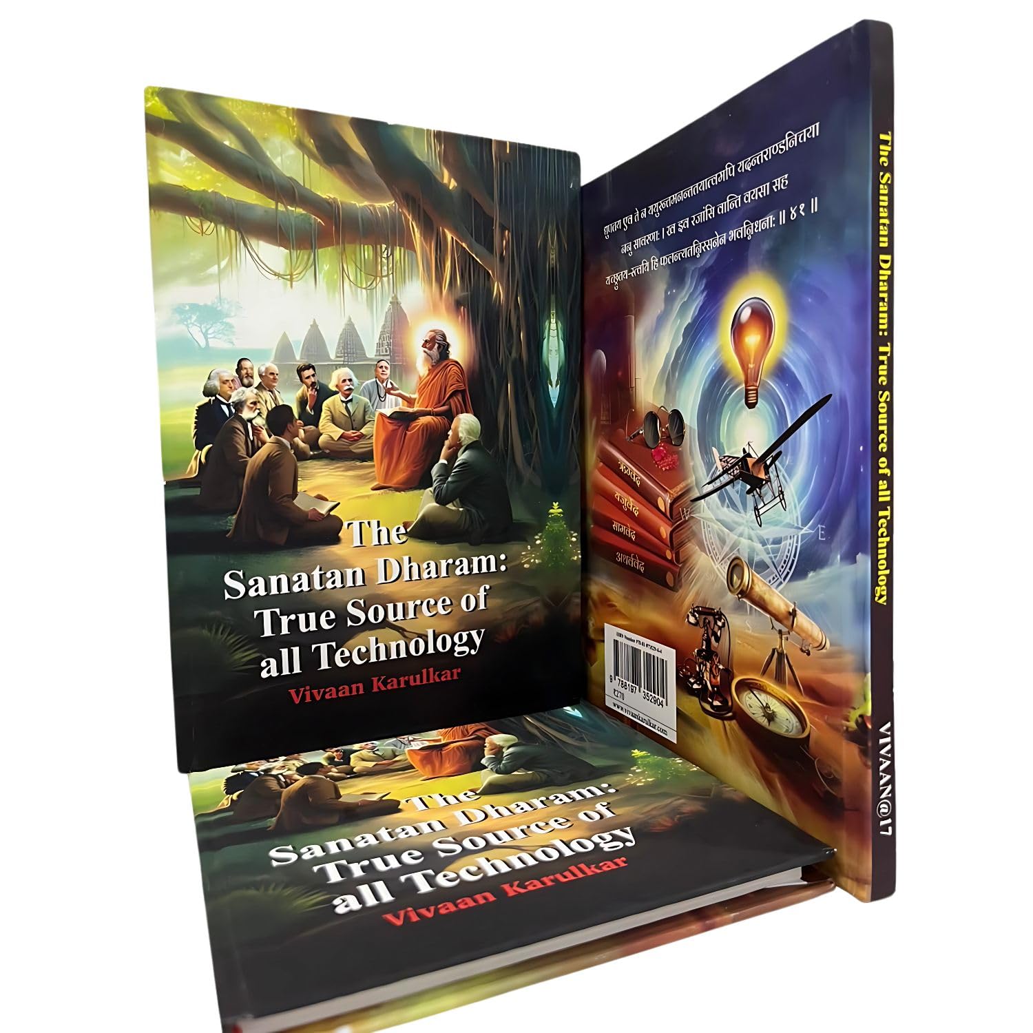 The Sanatan Dharam: True Source of all Technology | English Version Hardcover – 15 November 2024