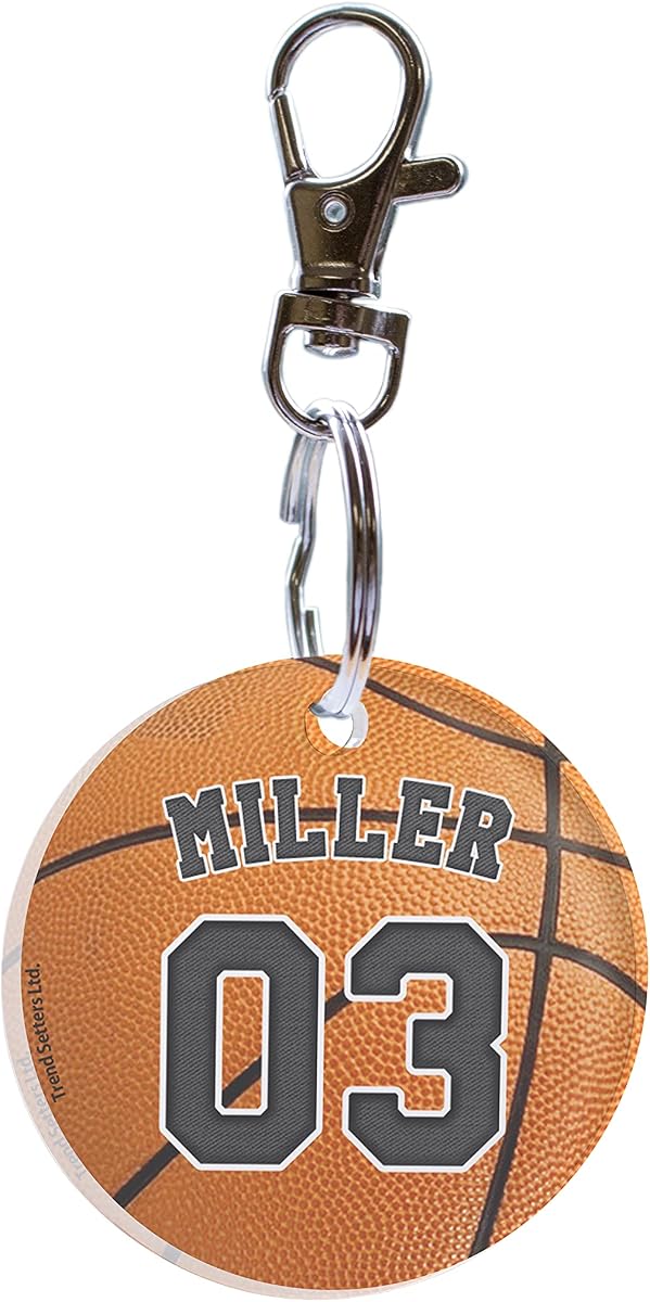 Colección deportiva Trend Setters – Personalizado – Llavero acrílico circular – Imagen fusionada – Perfecto para regalar y coleccionar