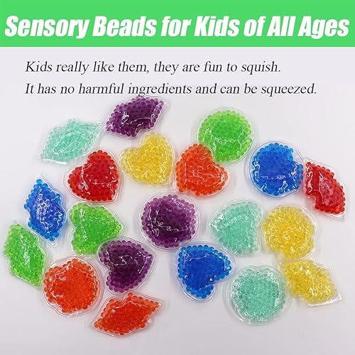 Miniatura 6 de Paquetes de hielo pequeños, bolsas de hielo Boo Boo para lesiones, reutilizables, paquetes fríos y calientes, compresas frías a granel para aliviar