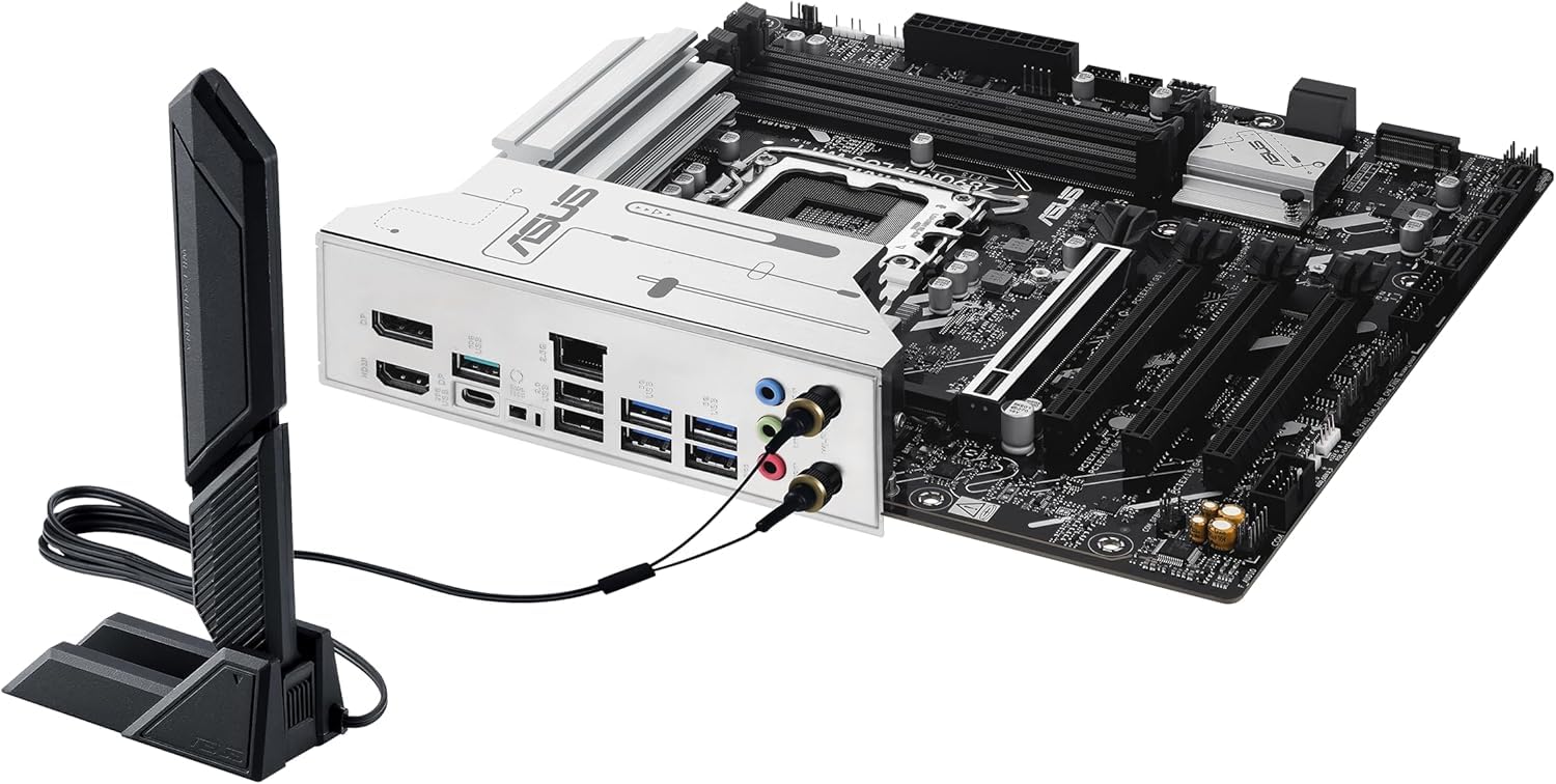 ASUS PRIME Z890M-PLUS WIFI Intel Z890 LGA 1851 (Socket V1) micro ATX