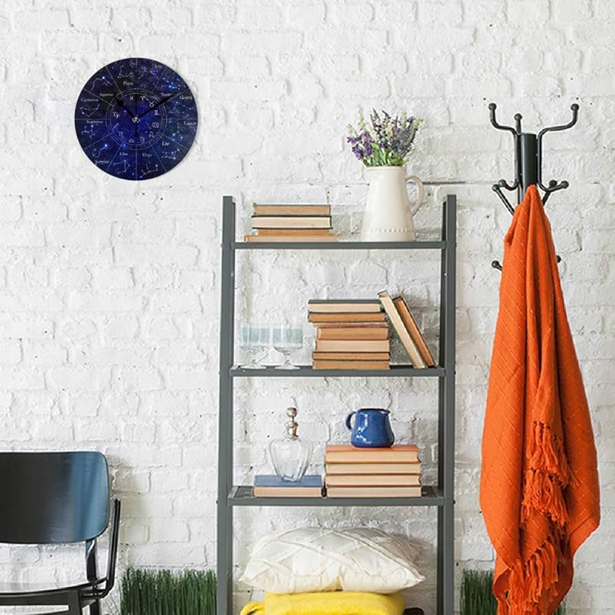 Amazon.co.jp: Mr.煌 掛け時計 星座 置き時計 おしゃれ かわいい