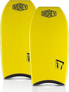 MOREY® Boogie Board. Mach 7, Pro Bodyboard; Body Boards for Beach, Embedded Rod for Durability, Engineered with HDPE Slick Bottom for Speed (2026 Model)