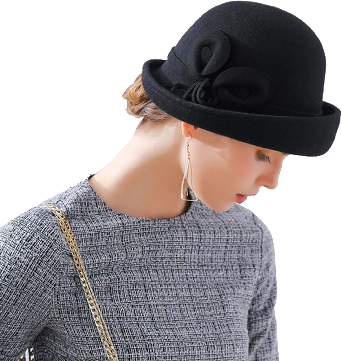 Bowler hat fascinator Clearance