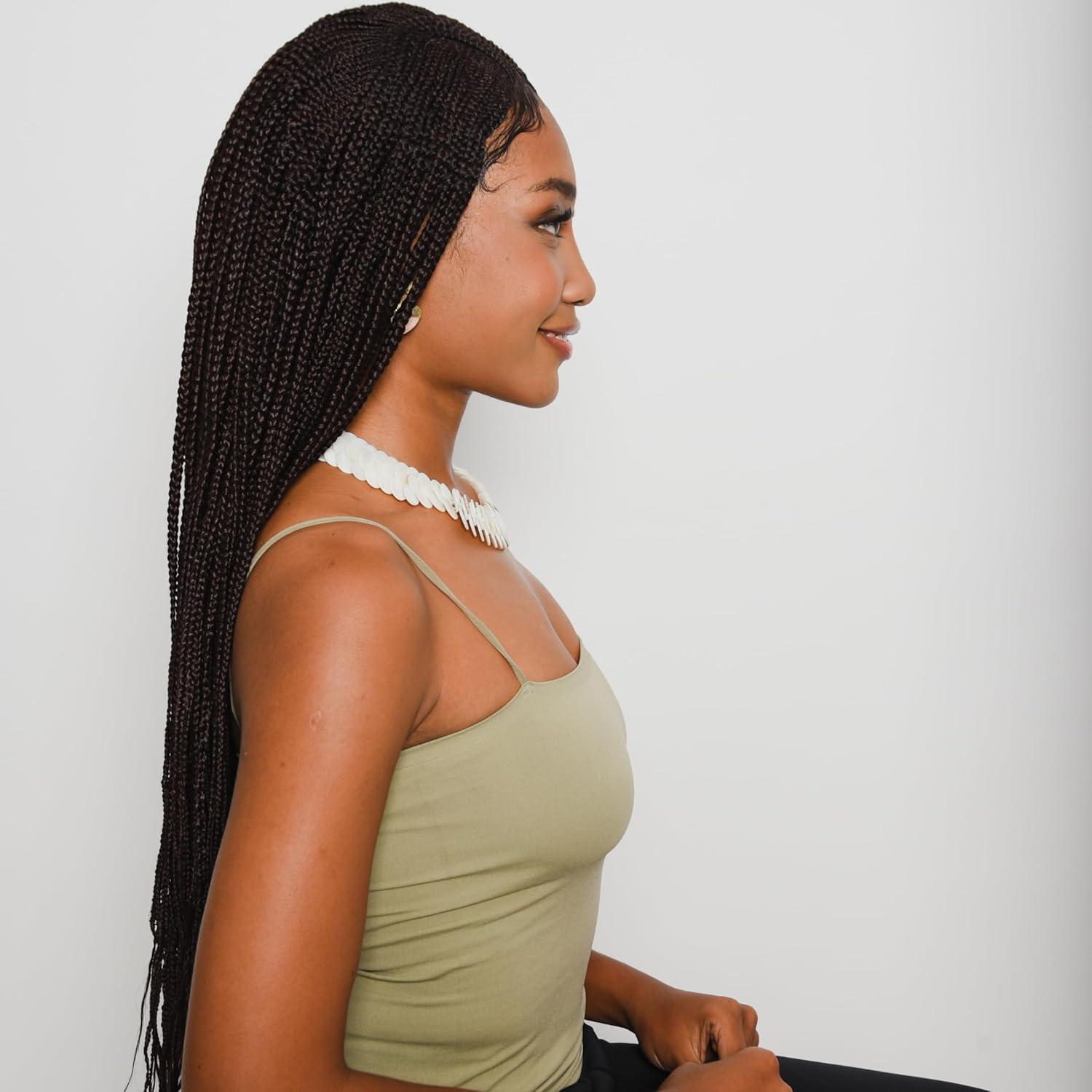 Twirl Synthetic Hair Full Lace Front Wig - 36 Inch Twirl Wig 13x6 Micro Million Wigs -Easy to Attach Full Lace Hair Cap Lace Braiding Wig – Natural Looking Color (33-Dark Auburn)