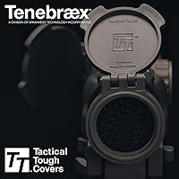 Vista 7 de Tenebraex Ocular & Objective - Kit de cubierta de alcance abatible para Zeiss Conquest 2-10x42 (42KIT-FCRB01)
