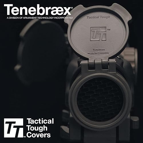 Miniatura 7 de Tenebraex Ocular & Objective - Kit de cubierta de alcance abatible para Vortex Viper 6-24x50, HST 6-24x50, HS 4-16x50, HS LR 6-24x50, HS LR 4-16x50,
