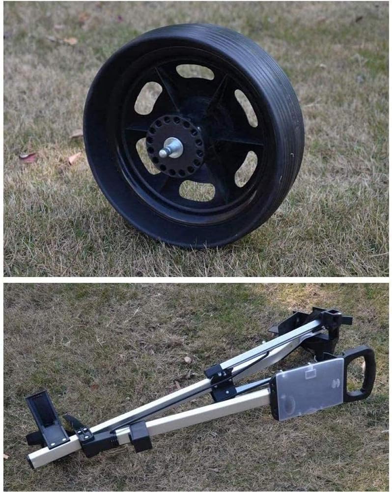 Golf PushCart Push Cart for Golf Clubs Manual Push/Pull Golf Cart Two-Wheeled Push Cart Foldable Ball Charter Golf Golf Cart