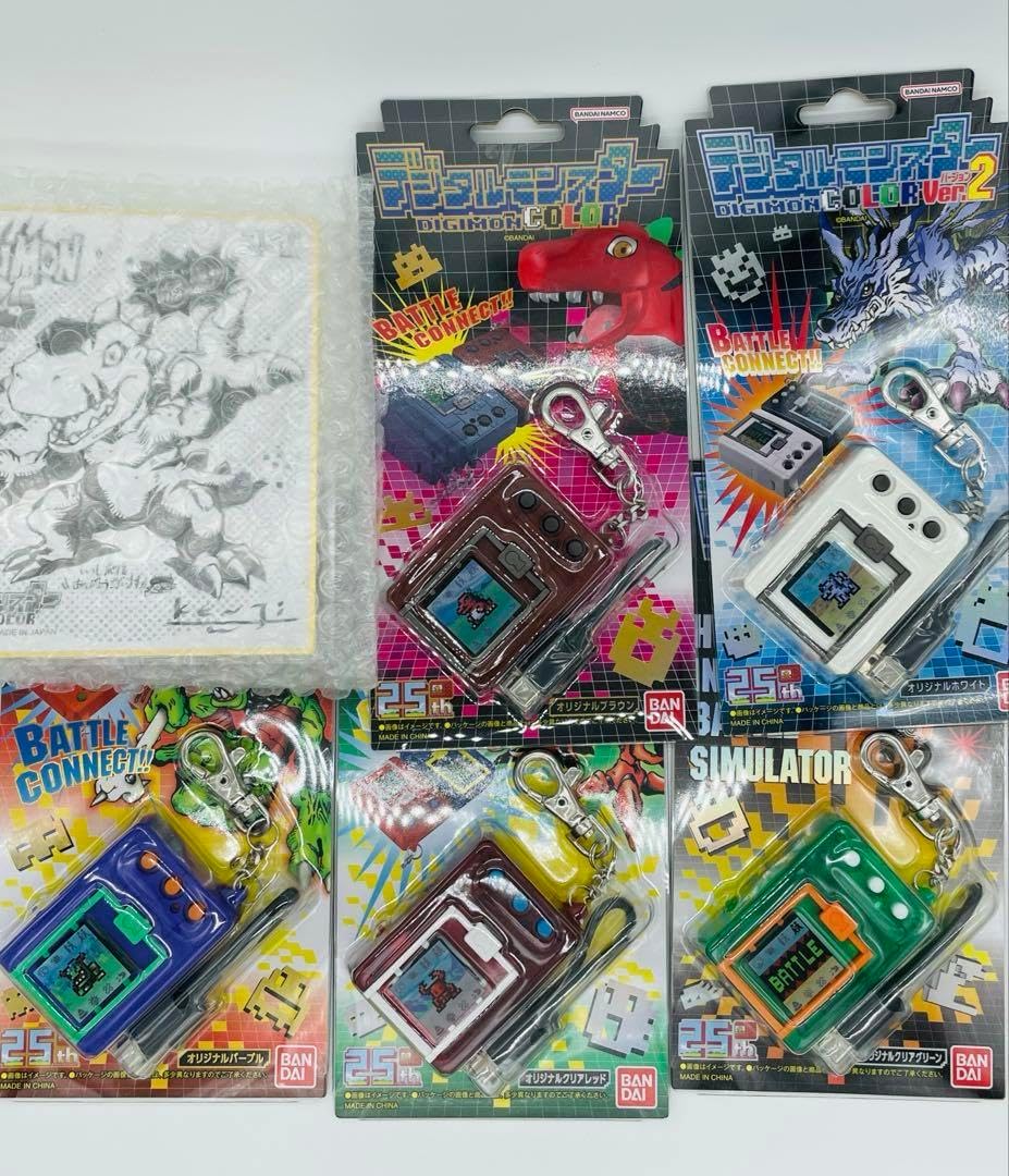 未開封　デジタルモンスターカラー　var1〜5セット　特典色紙 デジタルモンスターカラー var1〜5セット 特典色紙 未開封 デジタル
