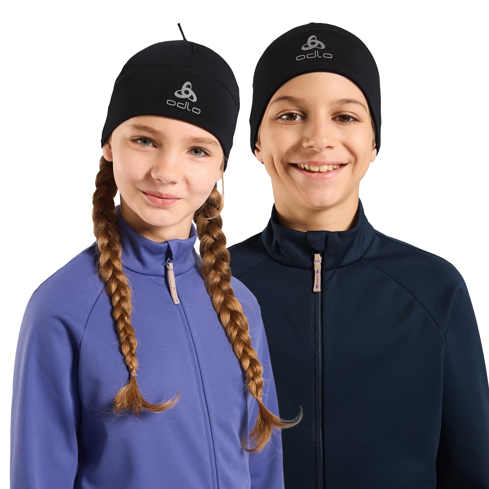 Odlo Mütze Kinder Polyknit Warm Kids | Winter Sportmütze | Beanie Jungen Mädchen