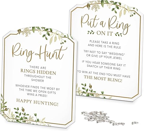 Lillian Rose Put Ring Hunt - Juegos de despedida de soltera, talla única, multicolor