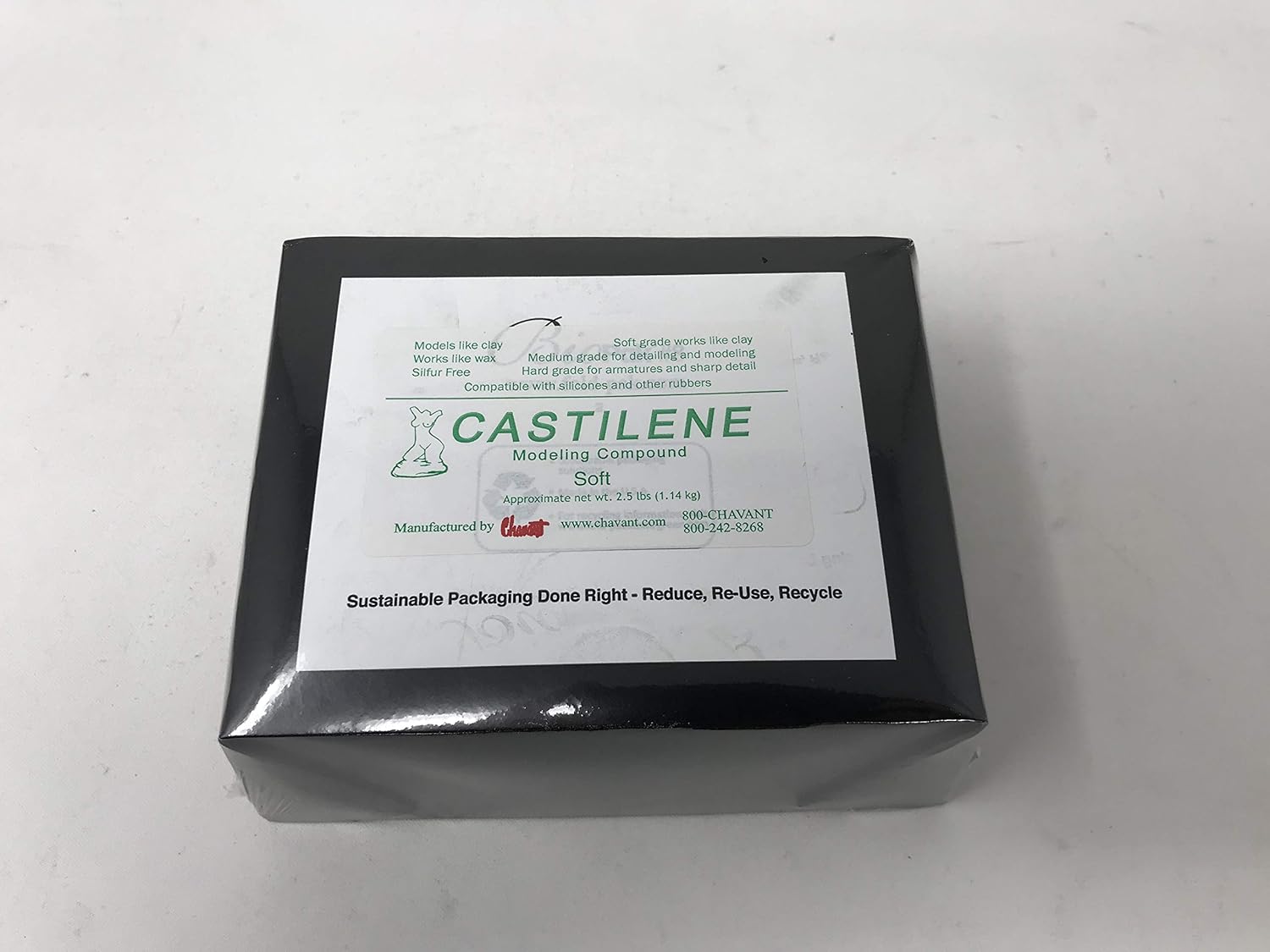 Chavant Castilene - Soft (Models Like Clay, Works Like Wax)