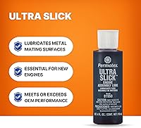 Vista 5 de Permatex 81950 Ultra Slick - Lubricante de montaje de motor, 4 onzas, rojo