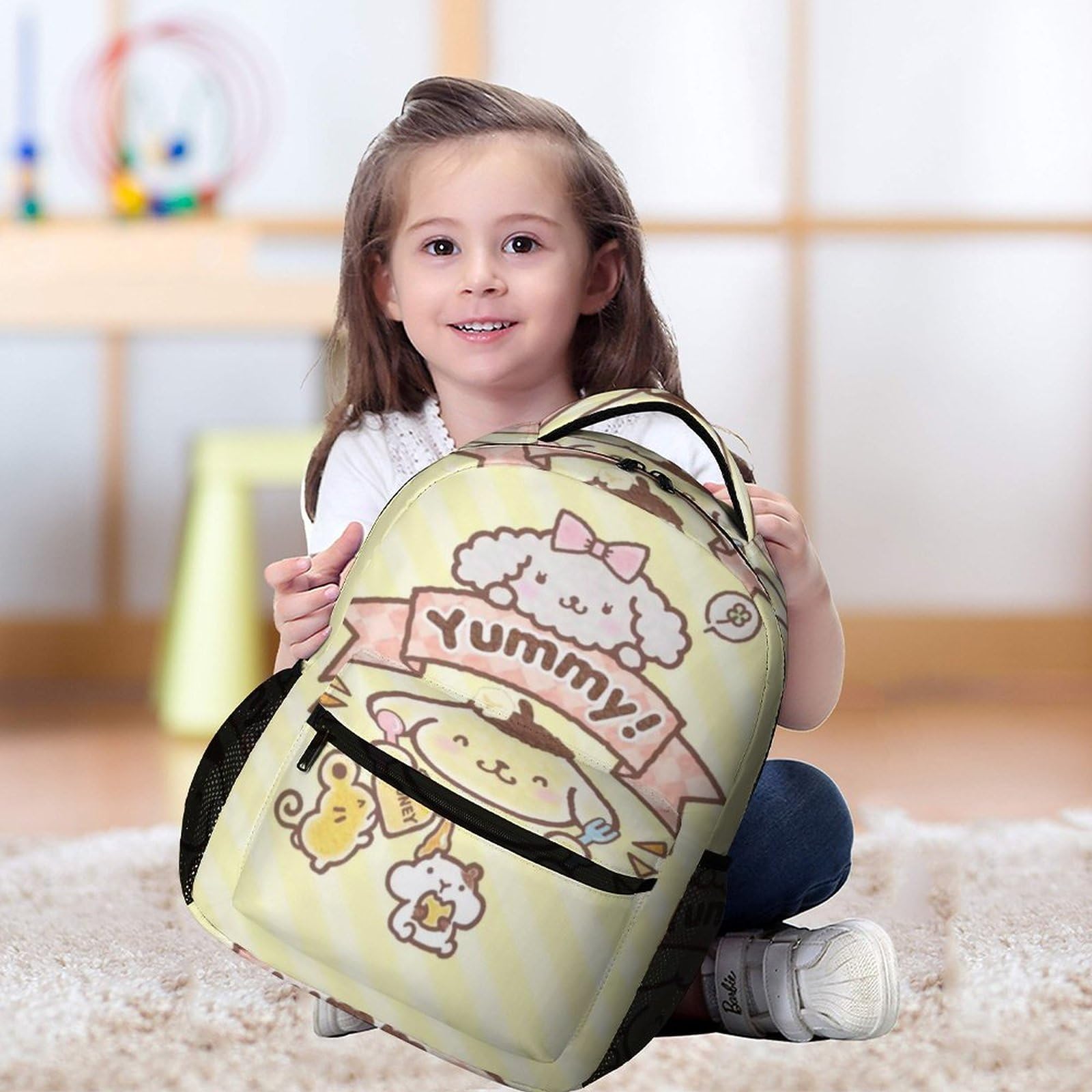 Amazon.co.jp: ポムポムプリン 双肩バッグ リュックサック アニメ