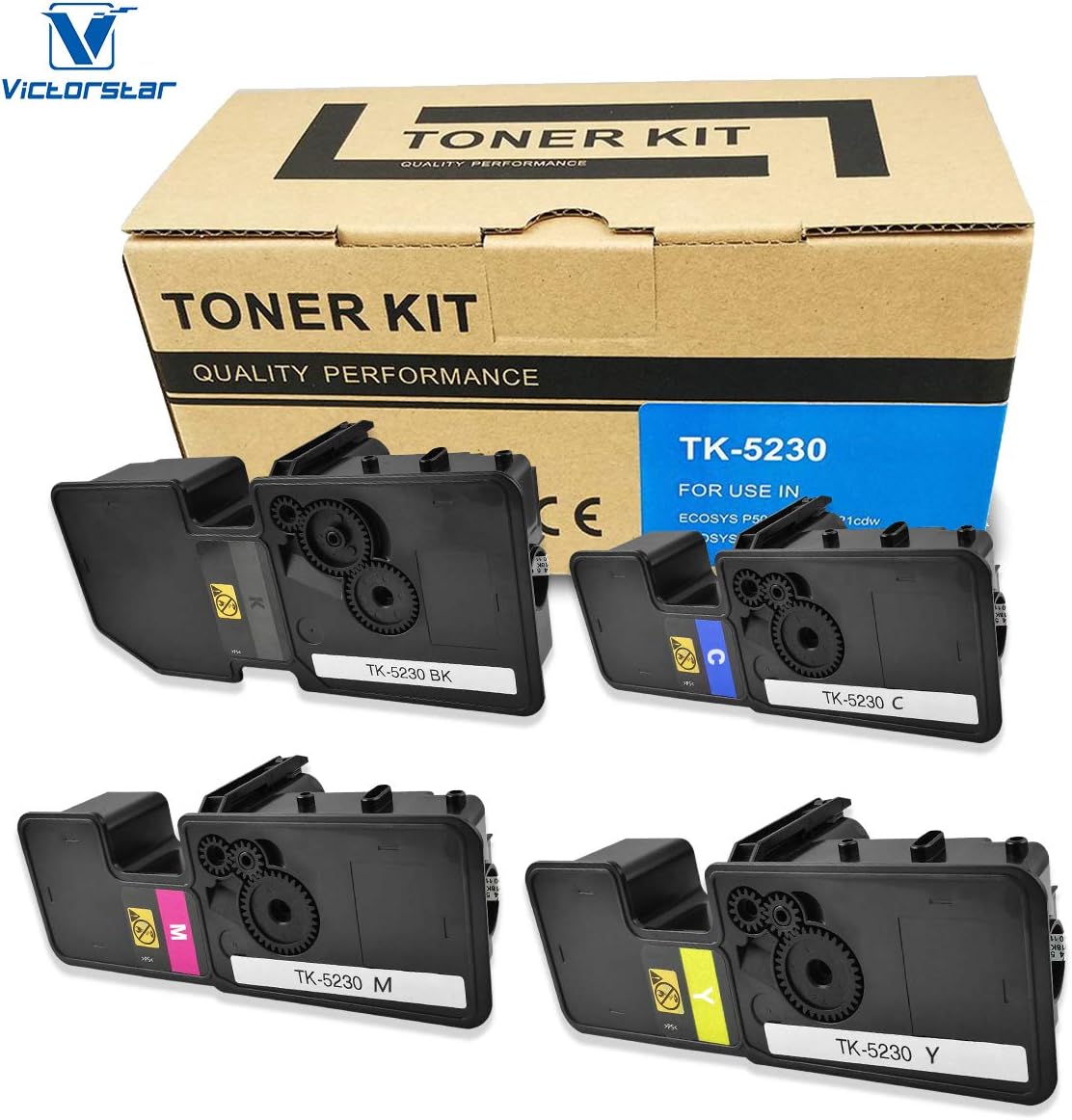Kyocera TK-5234 Toner Kit (Set Of 4) P5021cdn/cdw, M5521cdn/cdw - View #6