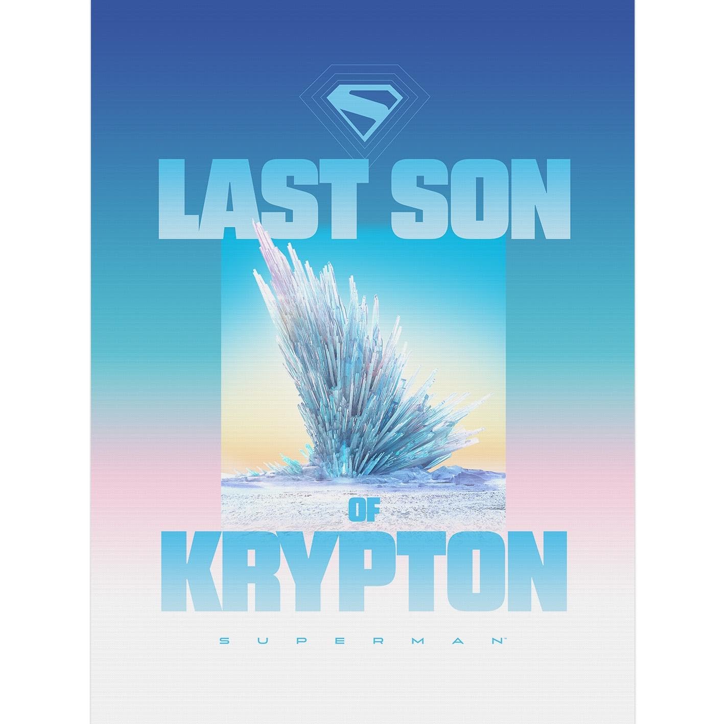 Pyramid International Toile murale tendue Superman Last Son of Krypton édition 2025 | Art officiel DC Comics | 60 cm x 80 cm | Décoration héroïque pour les fans de bande dessinée