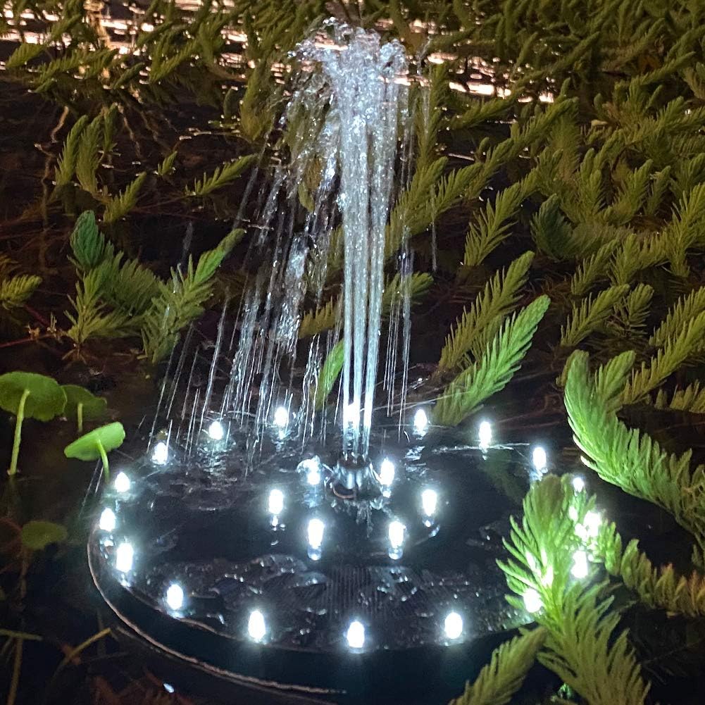 Solar Springbrunnen, Solar Brunnenpumpe, Solarpumpe Brunnen Garten 9V 3