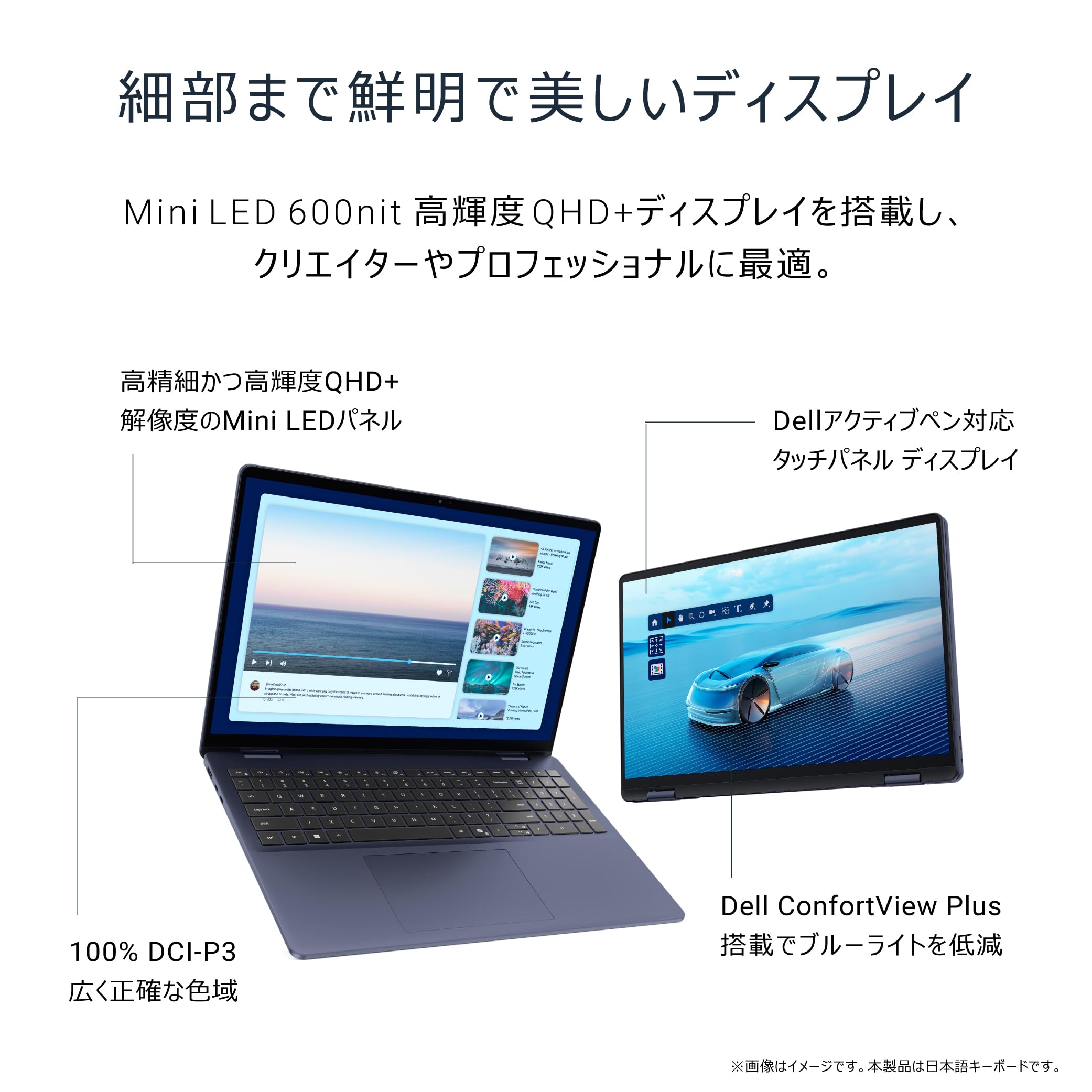 Dell Plus 2-in-1DB06250/16型/Core Ultra 9 Dell 16 Plus 2-in-1（DB06250）の実機レビュー - 大画面2 in 1 AI PC