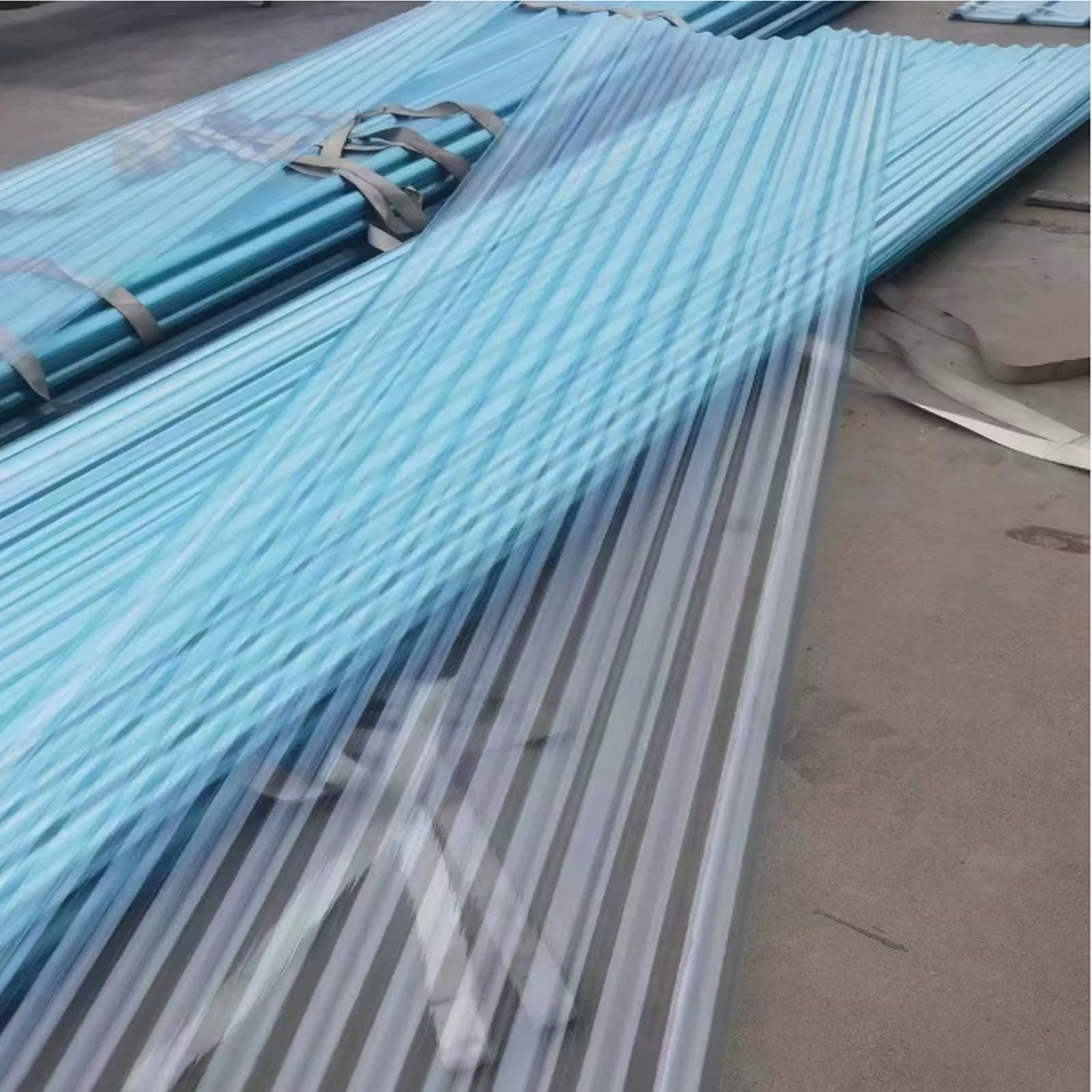 Zhaomi 3Pcs 1.2Mm Corrugated Roof,2/3/5/8/10/12/15/20Pcs Uv Rain Snow Protection Corrugated Roofing Sheet,Insulating Roofing Cladding Panel,Roofing Material Garage Shed Roof Panel (0.9×1.7M,)