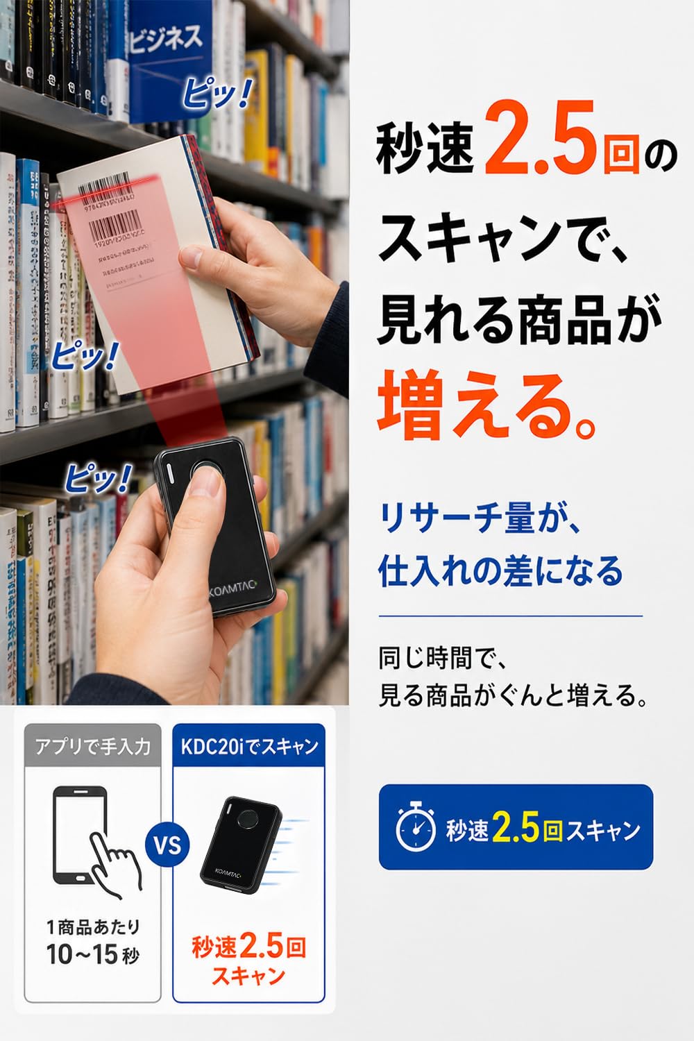 設定ガイド無し。KDC20i バーコードリーダー Amazon.co.jp: KDC20i バーコードリーダー 超小型 ワイヤレス 接続設定