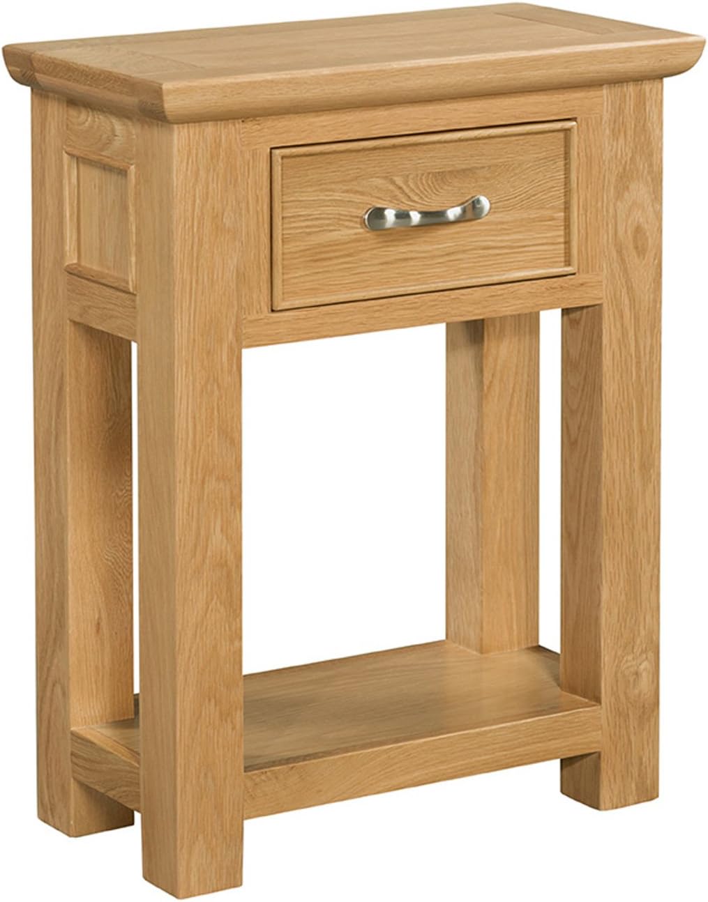 Devonshire Pine & Oak Siena Oak Small Console Table Amazon.co.uk