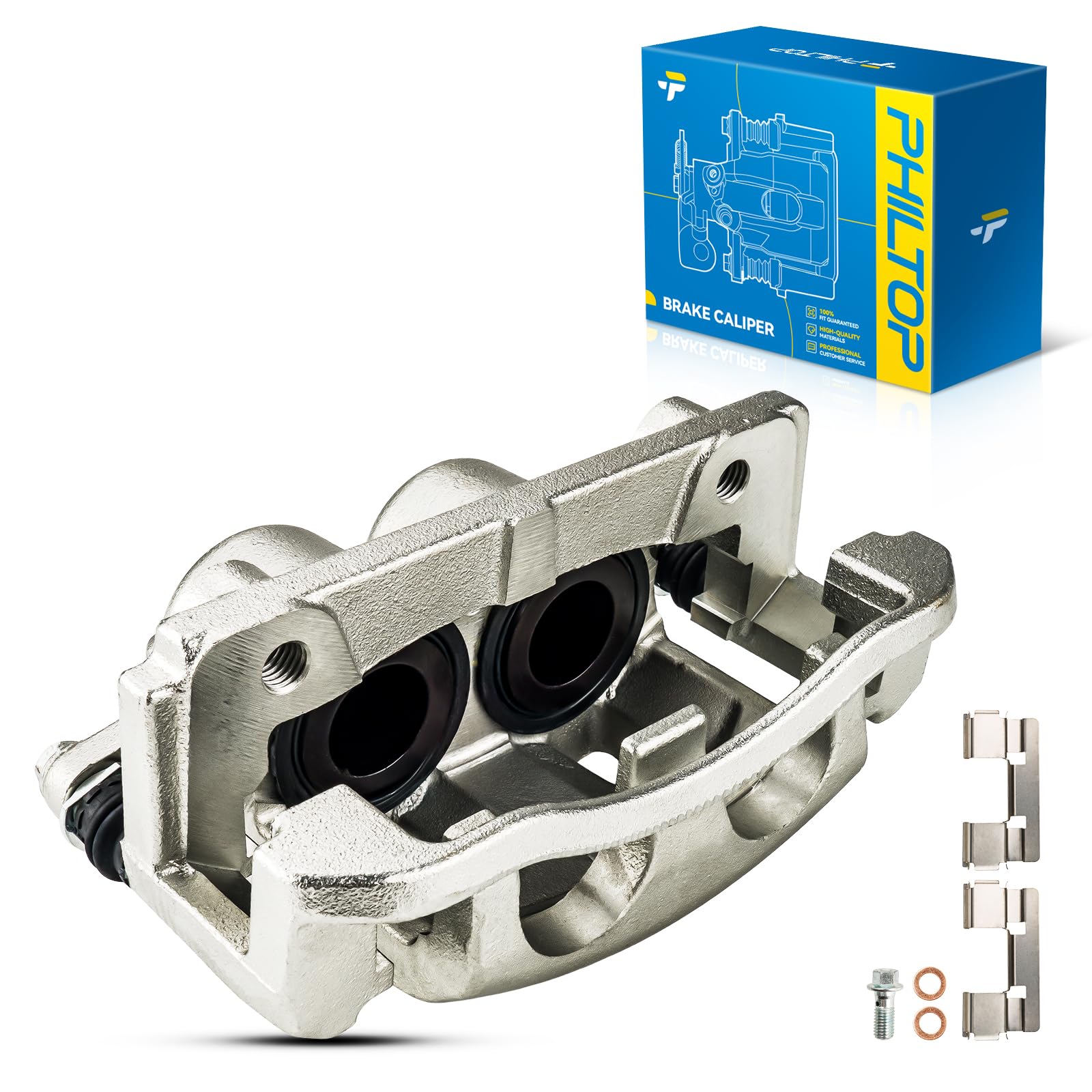 PHILTOP Front Right Brake Caliper for 2004-2007 Nissan TITAN