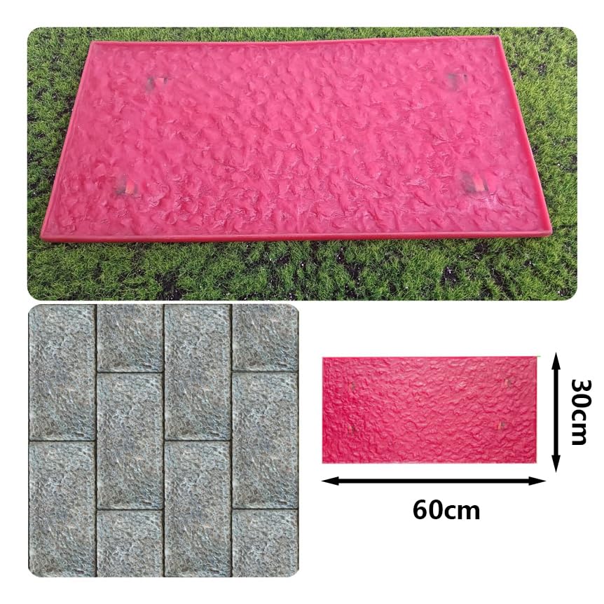 Moldes para sellos de hormigón decorativos con textura de caucho modelo C 2