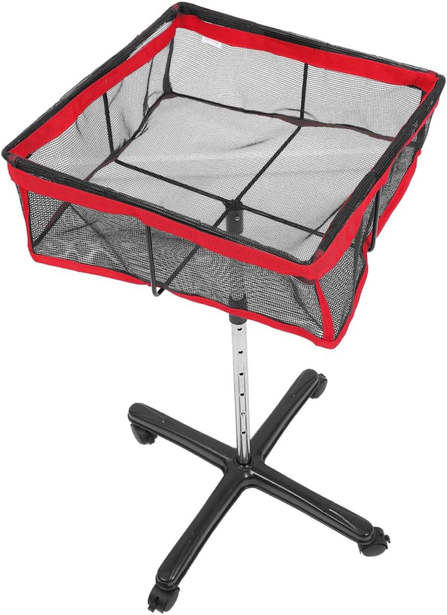 GALPADA Table Tennis Accessories Ball Dispenser for Gym Training Supply Removable Basket Easy to Maintain